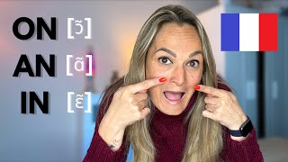 Learn French Nasal Vowels The Easy Way  French Pronunciation Basics [upl. by Ainotal]