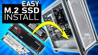 How to Install an NVMe or SATA M2 SSD in a PC [upl. by Betthel]