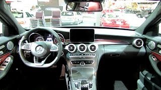 2015 Mercedes CClass C400 Infotainment System Walkthrough and Interior Walkaround [upl. by Ennairam722]