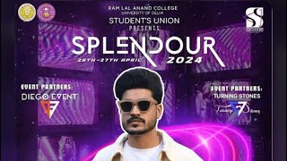 RLA FEST DAY2 VLOG NDEE KUNDU CONCERT  RAM LAL ANAND COLLEGE TOUR  DELHI UNIVERSITY [upl. by Dani434]