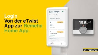 Remeha Home App  Einloggen [upl. by Neale]