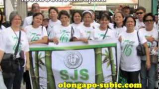 Olongapo City  St Joseph Alumni Homecoming  Motorcade 2011 [upl. by Eilahtan]