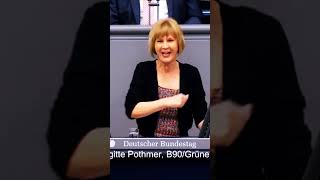 Brigitte Pothmer  Politischer Sachverstand keine Kernkompetenz der Grünen  shorts [upl. by Dedrick]