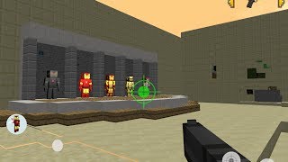 Review Block Iron 3D  Iron Man im MinecraftShooter für iPadiPhoneiPod touch Full HD [upl. by Enelehcim]