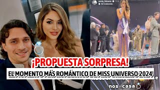 MISS BOLIVIA PROTAGONIZA EL MOMENTO MAS ROMÁNTICO DEL MISS UNIVERSE 2024 [upl. by Aramo728]