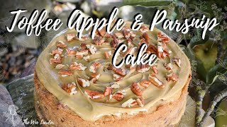 Toffee Apple and Parsnip Cake Recipe Scottish Autumn Family Recipe [upl. by Eityak]