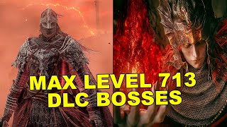 Elden Ring  MAX LEVEL 713 VS DLC Bosses Gameplay Shadow Of The Erdtree [upl. by Ahsoik]