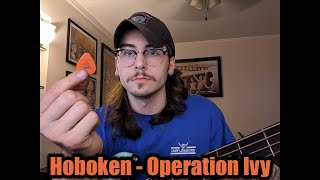 Hoboken  Operation Ivy Bass Cover [upl. by Bryn364]