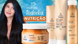 🍑 NATURA TODODIA CABELOS CRONOCAPILAR Nutrição Óleo de Coco Pêssego e Amêndoas Vegano [upl. by Chapland]