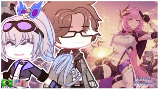 ☁️ HSR react to Honkai Impact 3rd  WIP [upl. by Shamma63]