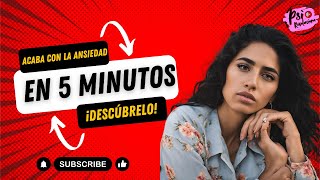 3 Técnicas para Reducir la Ansiedad en Solo 5 Minutos 💥 ¡Controla tu Estrés Rápidamente [upl. by Nivle841]