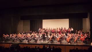 Cudahy high school combined Band orchestra and choir at CHS winter concert 121422 [upl. by Nyloj181]