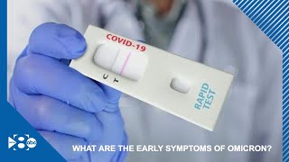 What are the early symptoms of Omicron variant of COVID19 Heres what one doctor has seen [upl. by Trueblood513]