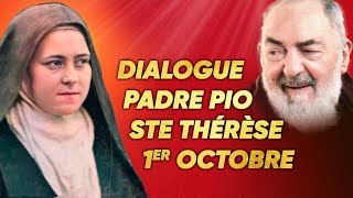 Dialogue passionnant entre saint Pio de Pietrelcina et sainte Thérèse de Lisieux [upl. by Yerd]