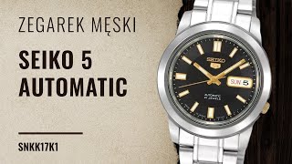 Zegarek Seiko Automatic SNKK17K1  Zegarowniapl [upl. by Spooner]