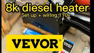 Diesel heater set up  110v wiring guide [upl. by Assilem]