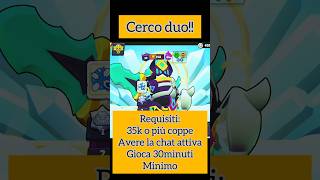 Cerco duo con questi requisiti viralvideo brawlstars perte brawl italy duo supercell [upl. by Tannenwald]