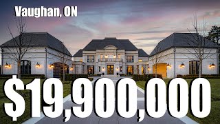 SOLD INSIDE THE MOST LUXURIOUS HOME WITHIN THE NATIONAL ESTATES IN VAUGHAN ONTARIO [upl. by Horwath]