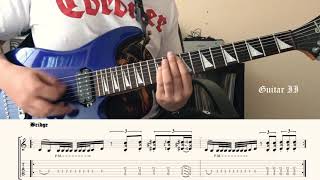 Morbid AngelGod of Emptiness Guitar Riffby Riff Lesson with Tabs [upl. by Oleta]