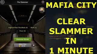 Finish the Slammer in 1 Minute  Mafia City [upl. by Veleda]