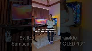 Samsung Odyssey G9 OLED 49” ultrawide gaming ultrawide odyssey odysseyg9 [upl. by Caye]