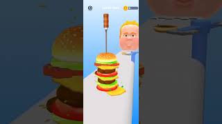 XXL Sandwich 🍔 Make Extra Large Hamburger Cheese Burger part 1546 xxlsandwich viral shortsvideo [upl. by Haden]