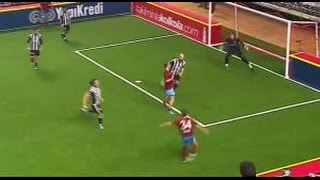 Emrah Erenin Golü  4 Büyükler Salon Turnuvası  Beşiktaş 1  Trabzonspor 2  02012016 [upl. by Esialb]