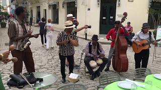 Live Salsa Music in Cuba [upl. by Haldis]