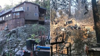 Mount Baldy man loses childhood home in Bridge Fire [upl. by Rabush]