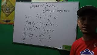 Differential Equations Applications  Orthogonal Trajectories [upl. by Giesecke]