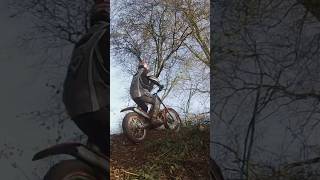 Trials bike riding Mr D gasgas txt 2000 250cc 2stroke gopro action loveit trials grips [upl. by Epoillac1]