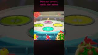 Super Mario Party Jamboree  Wario loses to PeachMario amp Bowser in Lost amp Pound [upl. by Allimrac]