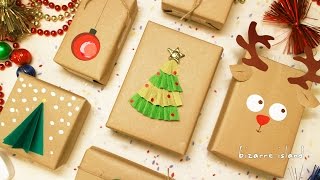 8 Last Minute Gift Wrapping Ideas  c for craft [upl. by Eldreeda]