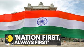 India set to celebrate 75th Independence day government launches Har Ghar Tiranga campaign  WION [upl. by Artsa]