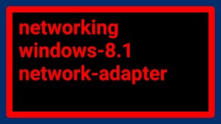 I have LOTS of TAPWin32 Adapter OAS and TAPWindows Adapter V9 [upl. by Anaylil764]