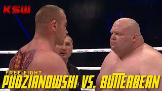 Free Fight Mariusz Pudzianowski vs Butterbean  KSW 64 [upl. by Daffie418]