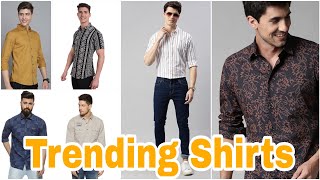 Trending Shirts for Men  Stylish shirts  todaysstyle9655 [upl. by Ibot]