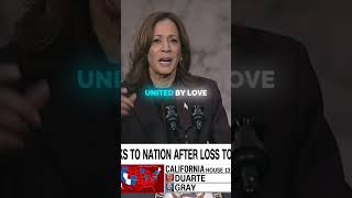 Kamala Harris’s Concession Speech Reflecting on the Journey shorts [upl. by Nalepka]