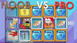 Noob VS Pro FUNNY  Growtopia [upl. by Oleg382]