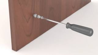 Ameriwood Assembly Tips Cam and bolt [upl. by Adlee]