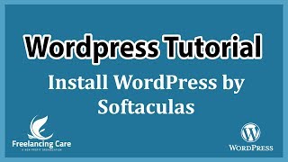 Wordpress Bangla Tutorial  Install Wordpress by Softaculas cPanel [upl. by Monetta]