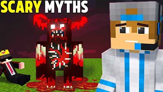 Testing Scary Minecraft Myths Of Entities That are Real [upl. by Llecrup668]