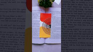 Easy mandala bookmark 🌸mandala therapy art mandala mandalaart shorts youtubeshorts [upl. by Chrisoula]