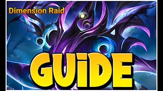 Dimension Raid Guide Summoners War [upl. by Novel]