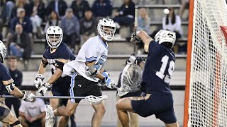 Navy vs Hopkins Highlights Lacrosse Highlights  2024 College Lacrosse [upl. by Emlin]