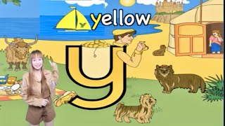 Yy Yellow Yoyo Man  Miss Ana in Letterland  Episode 25 [upl. by Mackintosh]