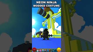 Spires Shinobi Neon Ninja Costume  Trove Mod shorts trove freetoplay mmorpg [upl. by Verile]