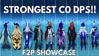 22 STRONGEST DPS vs XIANYUN  C0 F2P NUKE SHOWCASE  Genshin Impact [upl. by Elleyoj]