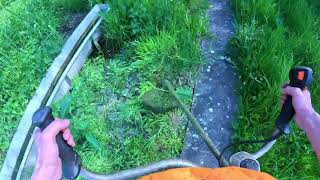 Extreme Grass Strimming Conquer the Jungle with Stihl FS460 [upl. by Henriette]