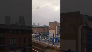 Shadwell station to limehouse station  DLR train  London  UK Eye Vlogs [upl. by Gnaig583]